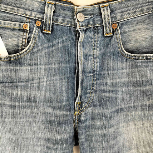 リーバイス Levis トルコ製501 ボタン裏247 STRAIGHT LEG BUTTON-FLY ボタンフライストレートデニムパンツ W31 L30 メンズ W31 L30