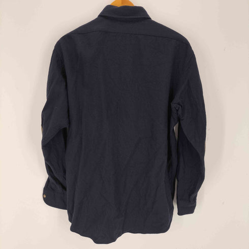 ペンドルトン PENDLETON USA製 L/S エルボーパッチ ウールシャツ メンズ JPN:L