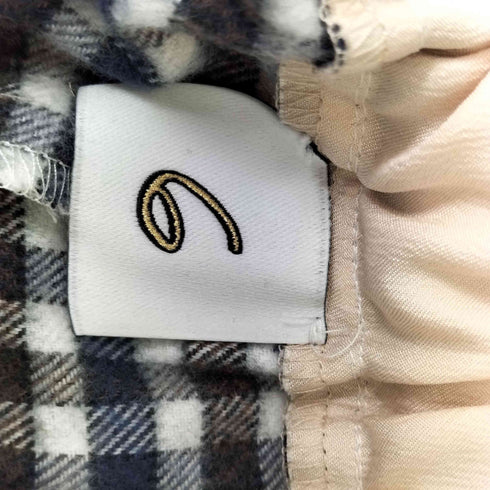 ロクビューティーアンドユースユナイテッドアローズ 6 BEAUTY & YOUTH UNITED ARROWS コットン チェック パンツ レディース JPN:M