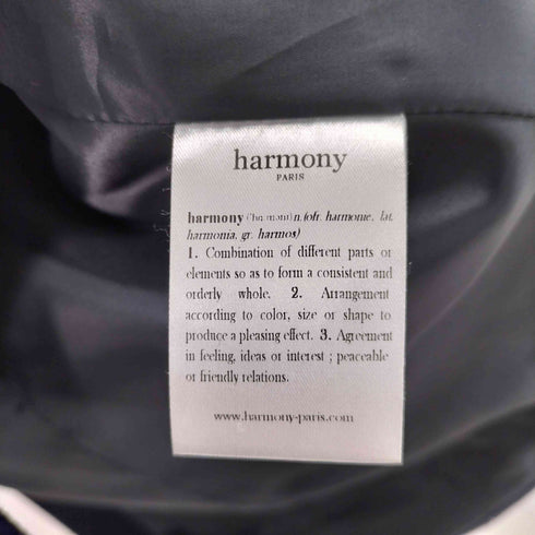Harmony Paris ウール チェスターコート メンズ 48