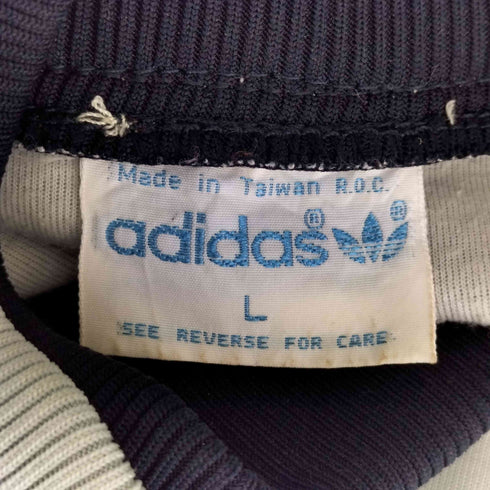 アディダス adidas 80s 台湾製 ジップアップブルゾン メンズ L