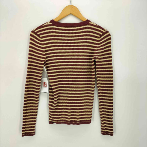 トミーヒルフィガー TOMMY HILFIGER ZENDAYA ラメ ボーダー ニット レディース US:6
