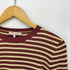 トミーヒルフィガー TOMMY HILFIGER ZENDAYA ラメ ボーダー ニット レディース US:6