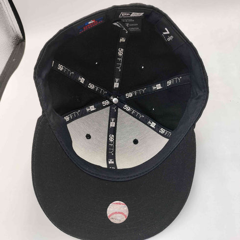 ニューエラ NEW ERA 59FIFTY ベースボール チーム ロゴ 刺繍 6パネル キャップ メンズ 7 5/8