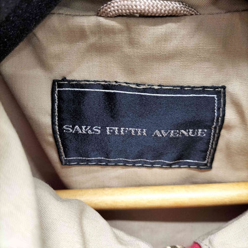 サックスフィフスアベニュー SAKS FIFTH AVENUE ZERO KING USA製 TALONジップ ダブルジップ マウンテンパーカー メンズ US:42
