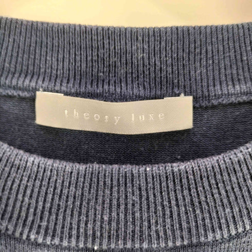 セオリーリュクス theory luxe LUSTROUS SILK 2 BELVA シルクニットカットソー レディース 038