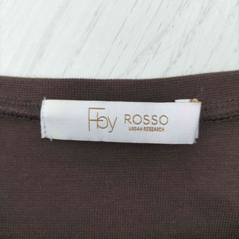 エフバイロッソアーバンリサーチ F by ROSSO URBAN RESEARCH UR TECH ひやサラクール コクーンフレアチュニックTシャツ レディース FREE