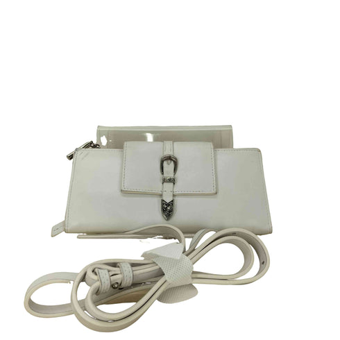 ビュレ Beaure カウレザー コンチョ金具 ウォレットショルダー レディース