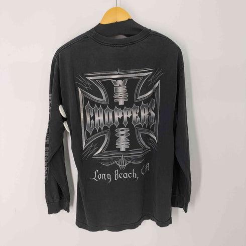 WEST COAST CHOPPERS / JESSE WHO メキシコ製 アイアンクロス ロングスリーブ Tシャツ ロンT メンズ import:L