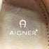アイグナー AIGNER スペイン製 キャンバス切替 レースアップ デッキシューズ チャッカブーツ レディース EUR:36