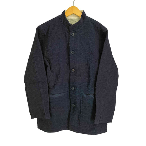 ブルーブルー BLUE BLUE ARIGATO PURE INDIGO 藍染 刺し子 スタンドカラー ジャケット メンズ JPN:2
