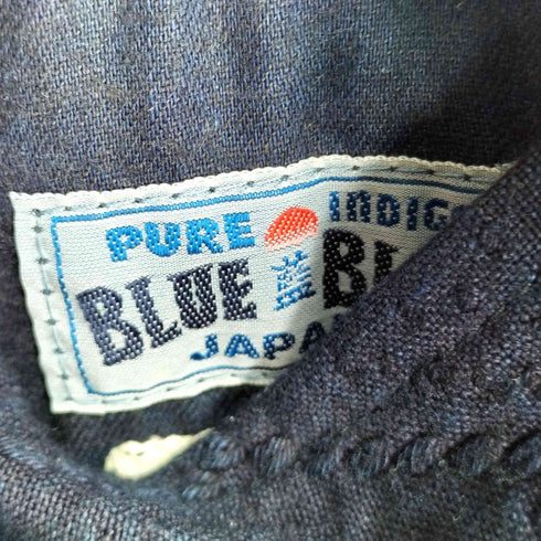 ブルーブルー BLUE BLUE ARIGATO PURE INDIGO 藍染 刺し子 スタンドカラー ジャケット メンズ JPN:2
