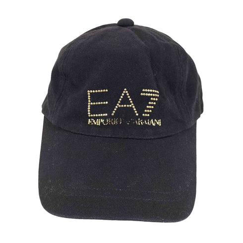 エンポリオアルマーニイーエーセブン EMPORIO ARMANI EA7 ビーズロゴデザイン 6パネルキャップ Y2K メンズ