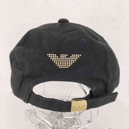 エンポリオアルマーニイーエーセブン EMPORIO ARMANI EA7 ビーズロゴデザイン 6パネルキャップ Y2K メンズ