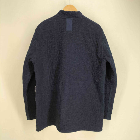 ブルーブルー BLUE BLUE ARIGATO PURE INDIGO 藍染 刺し子 スタンドカラー ジャケット メンズ JPN:2