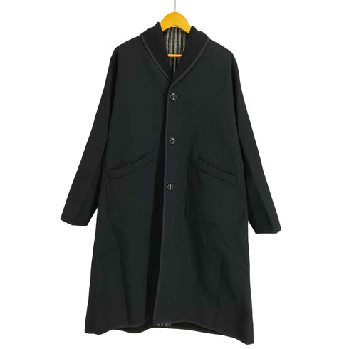 ブルーブルー BLUE BLUE ARIGATO PURE INDIGO 藍染 ショールカラー コート メンズ ONE SIZE