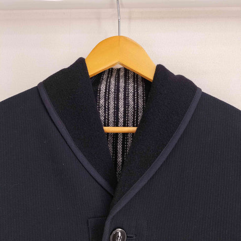ブルーブルー BLUE BLUE ARIGATO PURE INDIGO 藍染 ショールカラー コート メンズ ONE SIZE