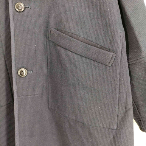 ブルーブルー BLUE BLUE ARIGATO PURE INDIGO 藍染 ショールカラー コート メンズ ONE SIZE