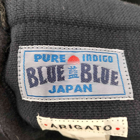 ブルーブルー BLUE BLUE ARIGATO PURE INDIGO 藍染 ショールカラー コート メンズ ONE SIZE