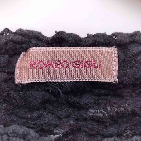 ROMEO GIGLI モックネック カリフラワーニット レディース