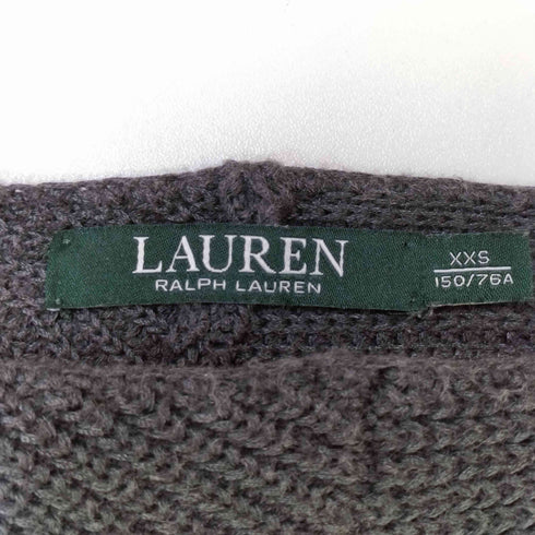 ローレンラルフローレン LAUREN RALPH LAUREN 切替 コットンレーヨン ニット レディース XXS