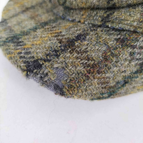 ハリスツイード Harris Tweed フランス製 ウールツイードハット レディース M