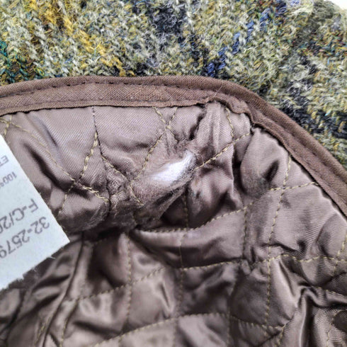ハリスツイード Harris Tweed フランス製 ウールツイードハット レディース M