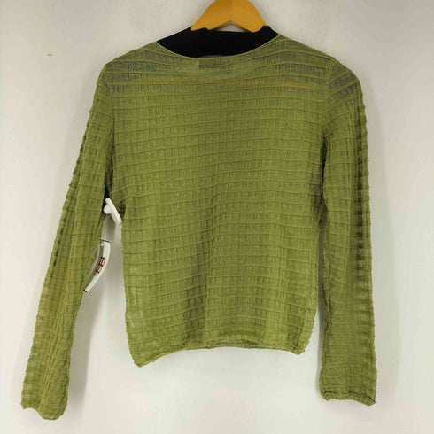 ザラ ZARA semi sheer sweater レディース import:M