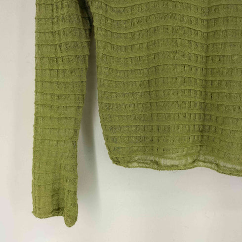 ザラ ZARA semi sheer sweater レディース import:M