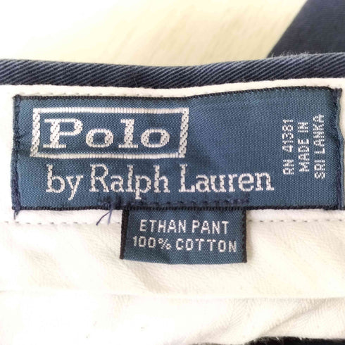 ポロバイラルフローレン Polo by RALPH LAUREN 90s ETHAN PANT ツータックチノパンツ メンズ 32/30