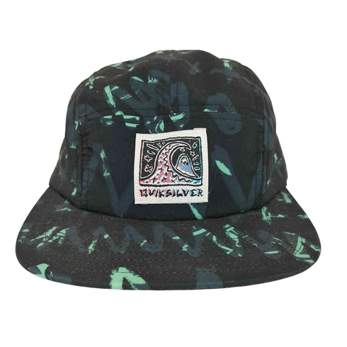 クイックシルバー Quiksilver 総柄ジェットキャップ メンズ