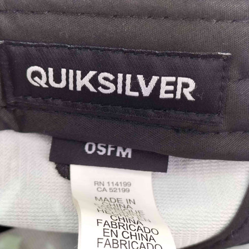 クイックシルバー Quiksilver 総柄ジェットキャップ メンズ
