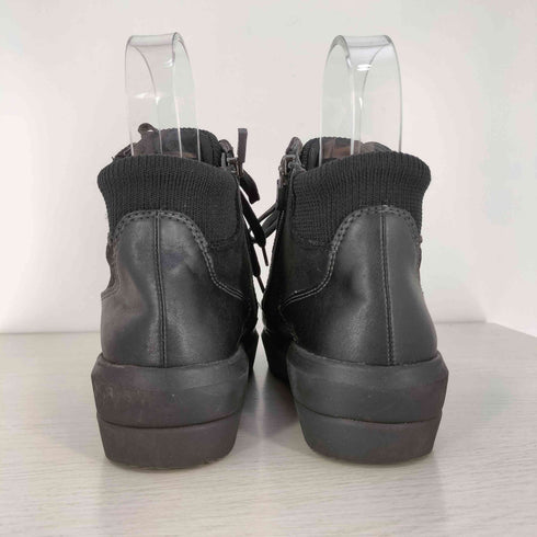 fitForm fitfit ハイライズ レザー ショートブーツ レディース JPN:24