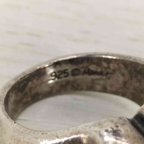 Monet 925刻印 ハートデザインリング メンズ 13号