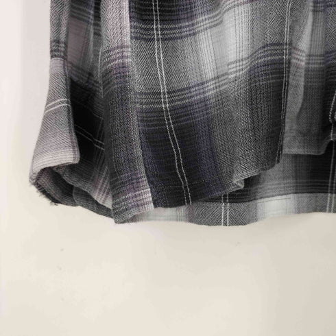 ザリアルマッコイズ THE REAL McCOYS SHADOW CHECK RAYON SHIRT オンブレシャードーチェックレーヨンシャツ メンズ JPN:L
