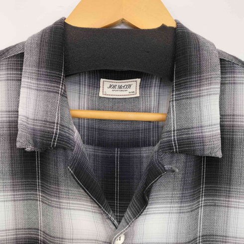 ザリアルマッコイズ THE REAL McCOYS SHADOW CHECK RAYON SHIRT オンブレシャードーチェックレーヨンシャツ メンズ JPN:L