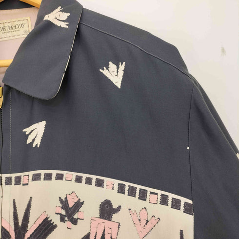 ザリアルマッコイズ THE REAL McCOYS RAYON THUNDERBIRD BLOUSON レーヨン サンダーバード ブルゾン メンズ JPN:XL