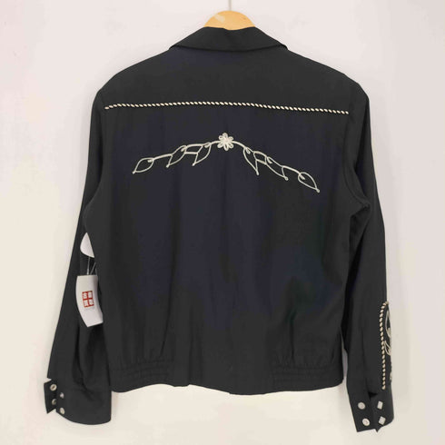 ザリアルマッコイズ THE REAL McCOYS EMBROIDERED RAYON WESTERN JACKET メンズ 38