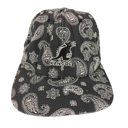 カンゴール KANGOL ペイズリー柄 ロゴ刺繍 6パネル スナップバック キャップ メンズ