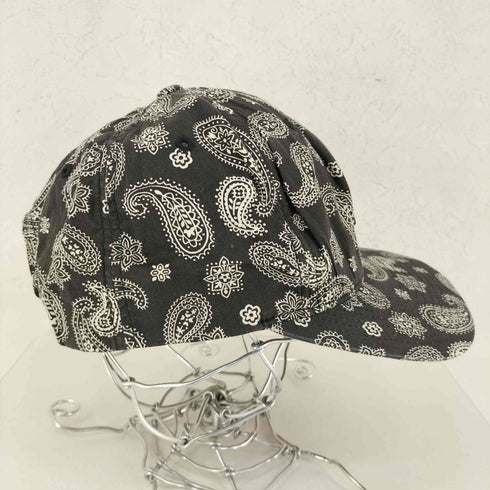 カンゴール KANGOL ペイズリー柄 ロゴ刺繍 6パネル スナップバック キャップ メンズ