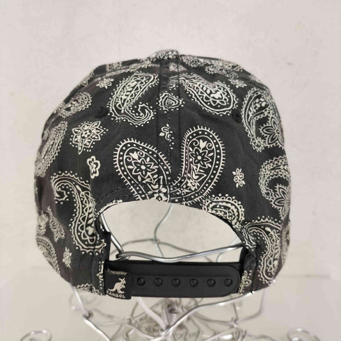 カンゴール KANGOL ペイズリー柄 ロゴ刺繍 6パネル スナップバック キャップ メンズ