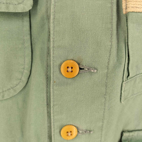 ポロバイラルフローレン Polo by RALPH LAUREN 80-90s USA製 シンチバック ハンティングベスト メンズ import:M