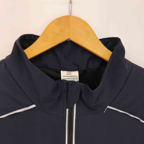 ユーエスネイビー U.S.NAVY USA製 RUNNING JACKET ナイロン トレーニング ランニング ジャケット 18年製 メンズ import:XL