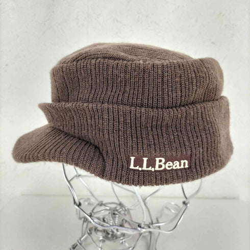エルエルビーン L.L.Bean 日本製 ウール混 ニットキャップビーニー レディース