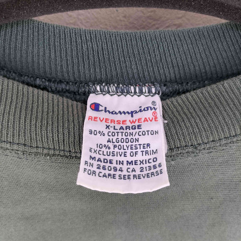 チャンピオン Champion 90s 刺繍タグ REVERSE WEAVE リバースウィーブ カレッジプリント スウェット メンズ import:XL
