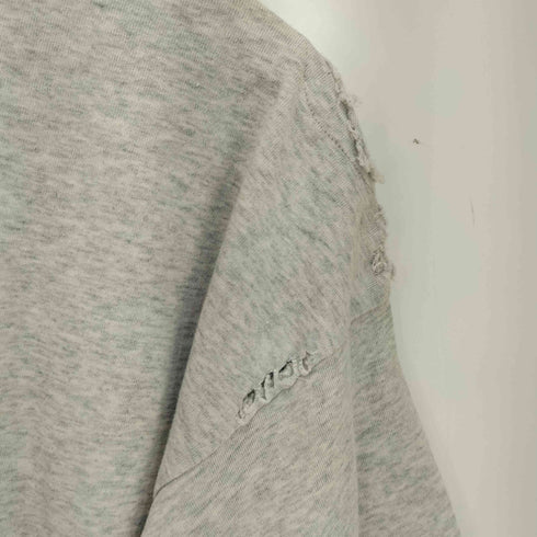 バレンシアガ BALENCIAGA Damaged Design Shoulder Logo T Shirt メンズ 1