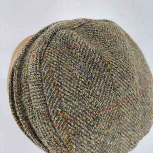 ハリスツイード Harris Tweed Bronte SHIPPER CAP HERRINGBONE ヘリンボーン柄 ウールキャップ メンズ 57