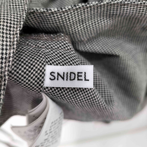 スナイデル snidel ボリュームスリーブ5分丈ブラウス レディース FREE