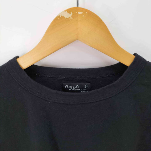アニエスベーオム Agnes b.homme クロップド ロゴプリントTシャツ レディース 1