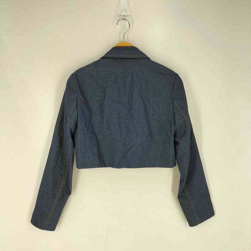 ザラ ZARA CHAQUETA CORTA PESPUNTES CONTRASTE レディース import:S